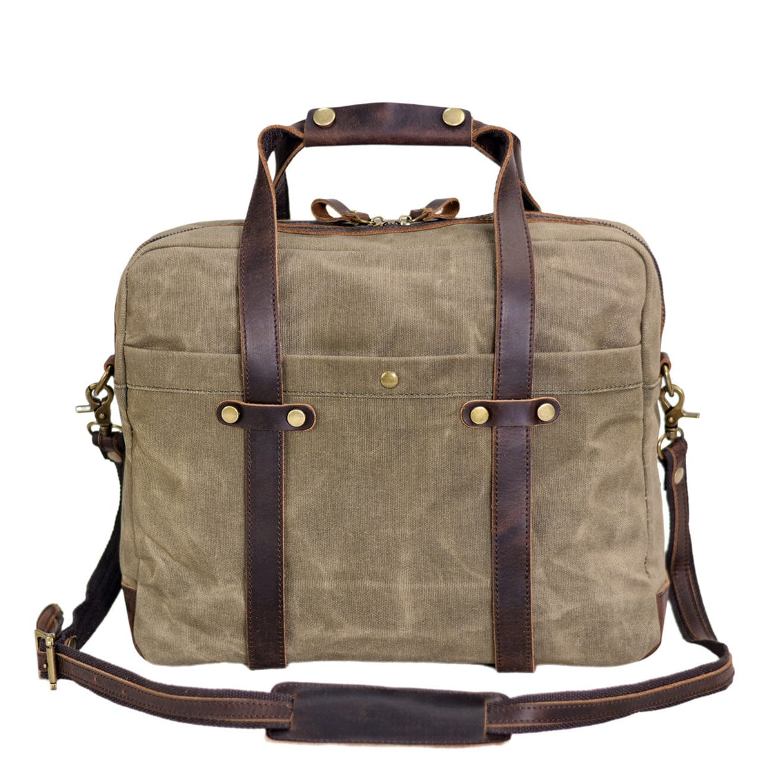 Anchorage — Waxed Canvas Briefcase, image 11