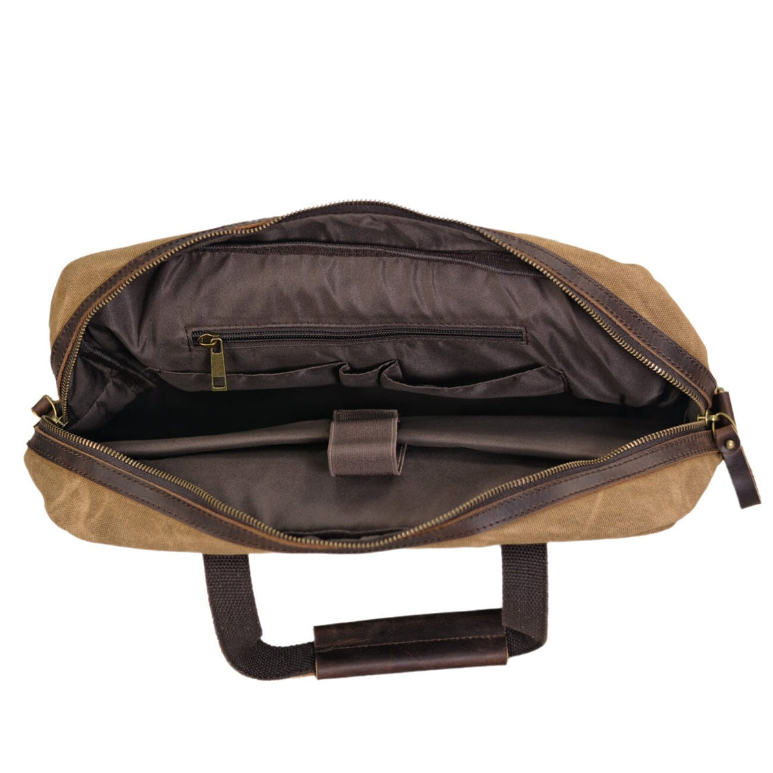 Anchorage — Waxed Canvas Briefcase, image 13