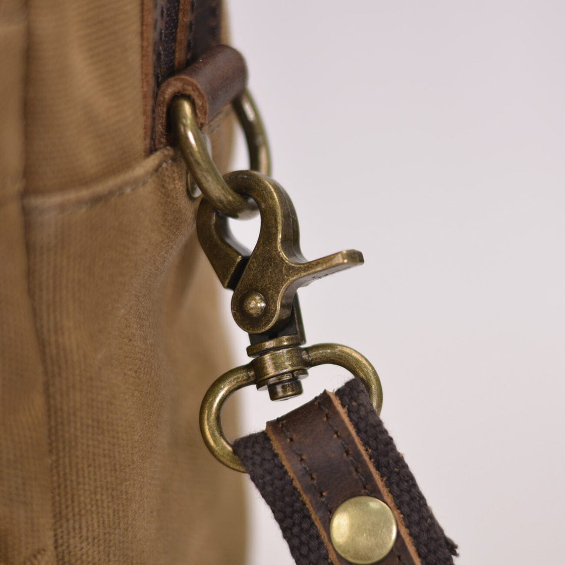 Anchorage — Waxed Canvas Briefcase, image 15