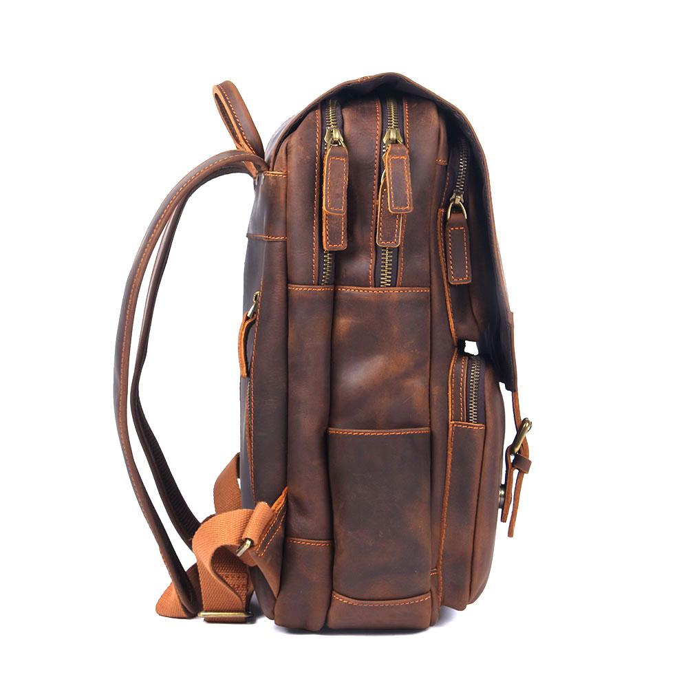 Åre — Brown Leather Rucksack, image 3
