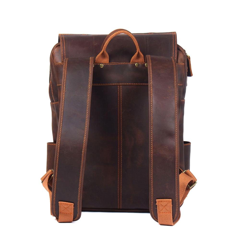 Åre — Brown Leather Rucksack, image 4