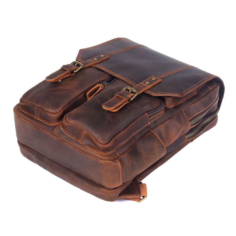 Åre — Brown Leather Rucksack, image 6
