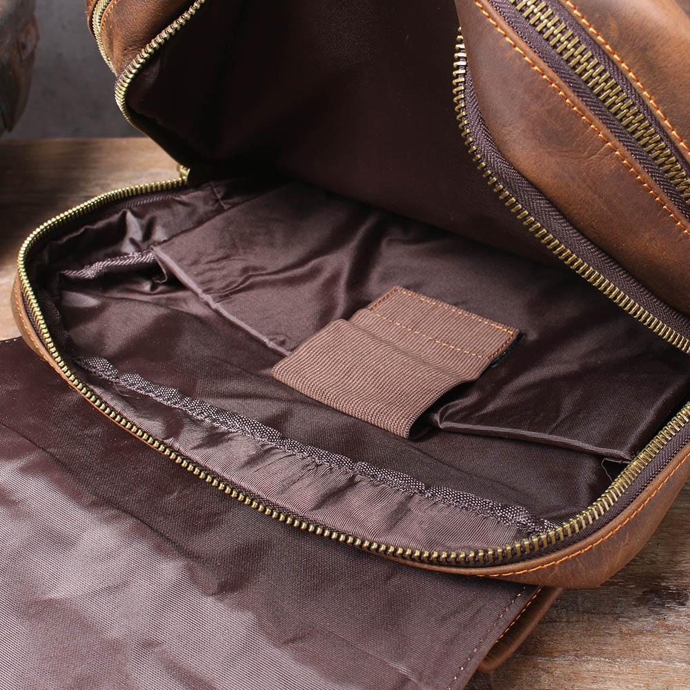 Åre — Brown Leather Rucksack, image 11