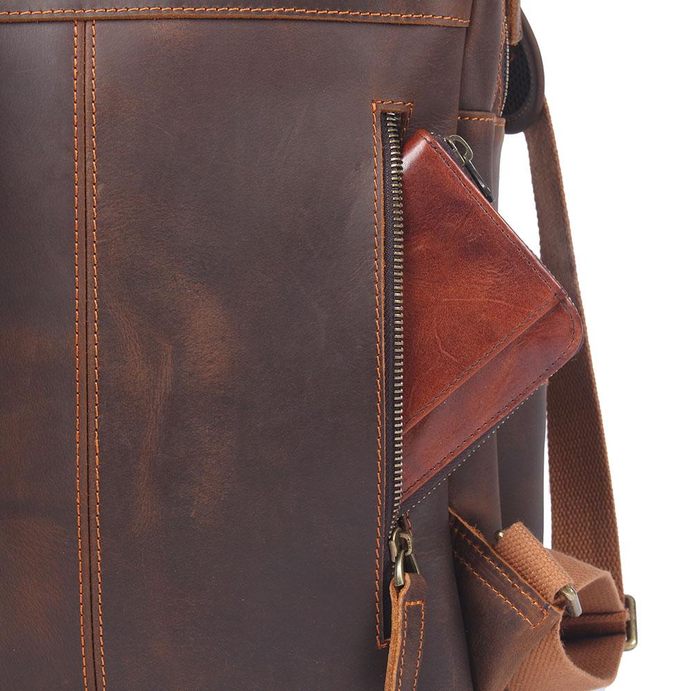 Åre — Brown Leather Rucksack, image 32