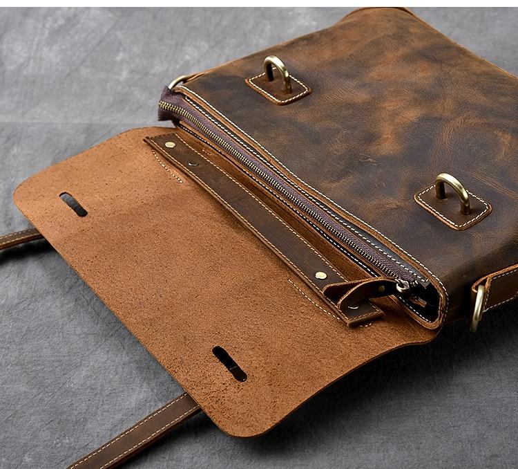 Aroha — Brown Leather Handbag, image 6