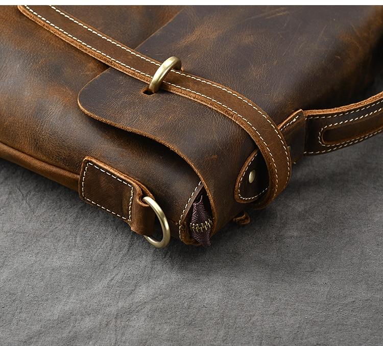 Aroha — Brown Leather Handbag, image 8