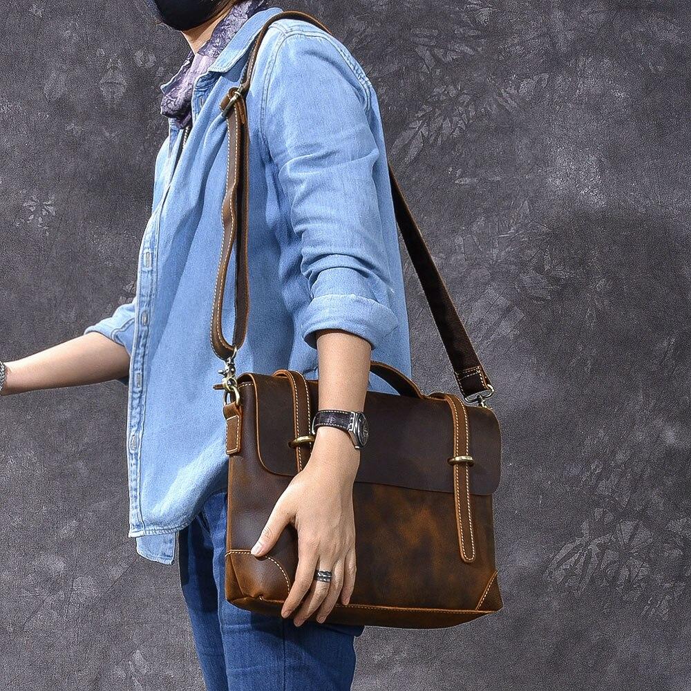 Aroha — Brown Leather Handbag, image 10