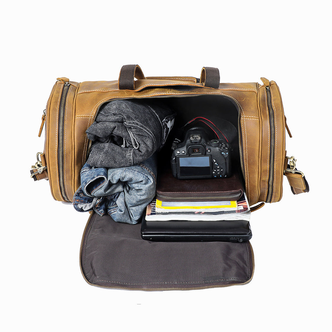 Sac de voyage en cuir 41 L – Asuncion — 21