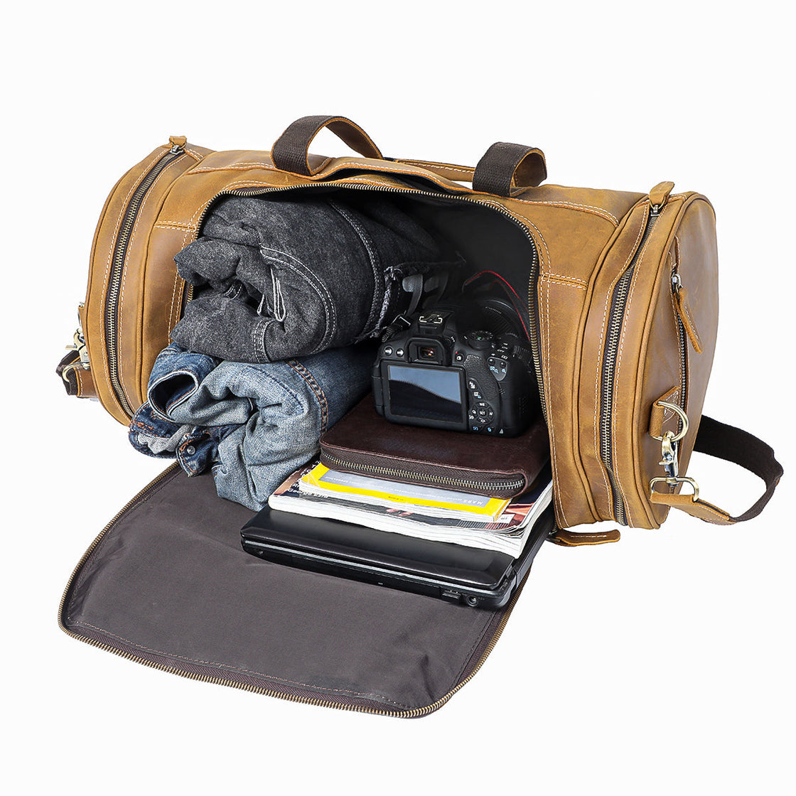 Sac de voyage en cuir 41 L – Asuncion — 22