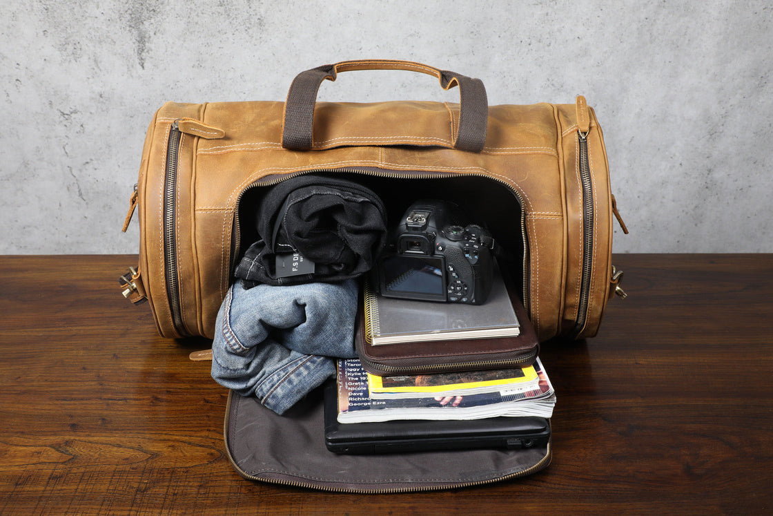 Sac de voyage en cuir 41 L – Asuncion — 53