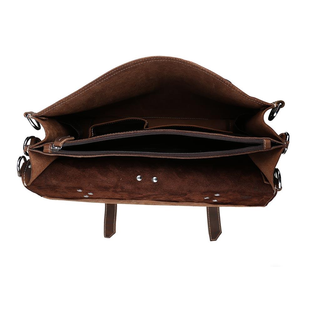 Leder-Umhängetasche 12 L – Atakama — 8