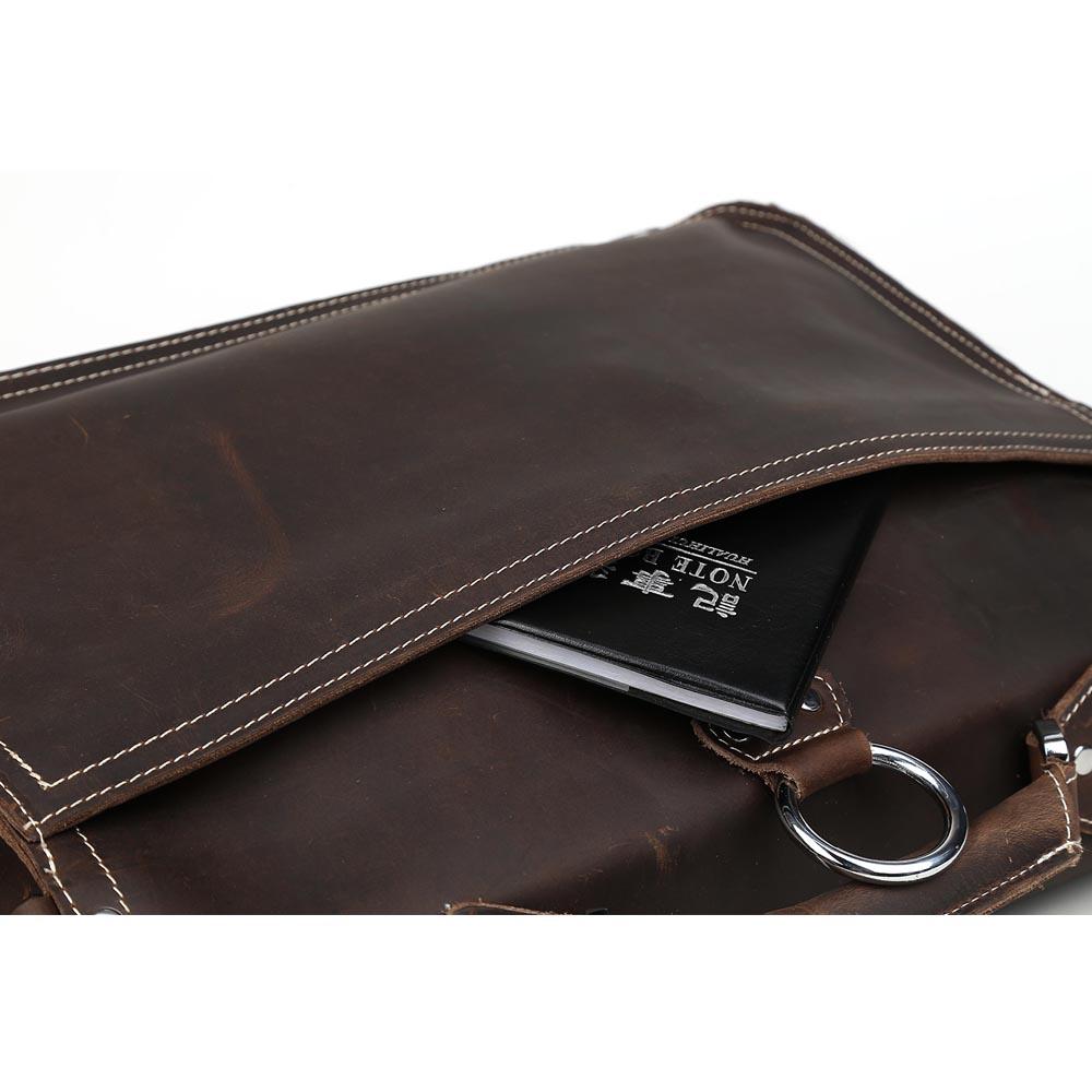 Leder-Umhängetasche 12 L – Atakama — 10