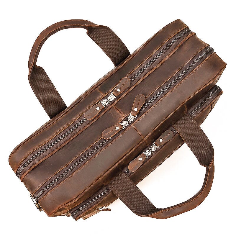 Leren schoudertas 17 L – Atea — 6