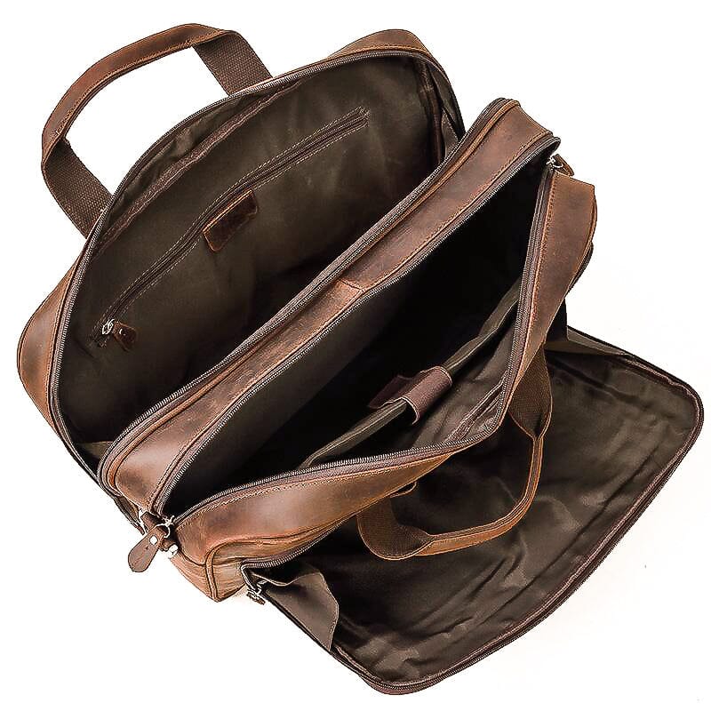 Leren schoudertas 17 L – Atea — 7