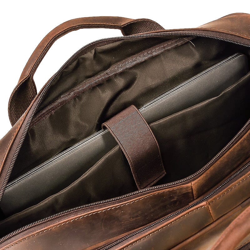 Leren schoudertas 17 L – Atea — 10