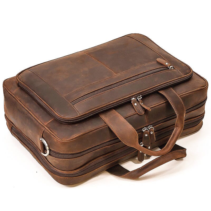 Leren schoudertas 17 L – Atea — 11