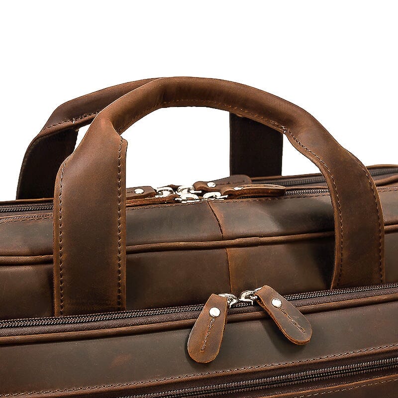 Leren schoudertas 17 L – Atea — 17
