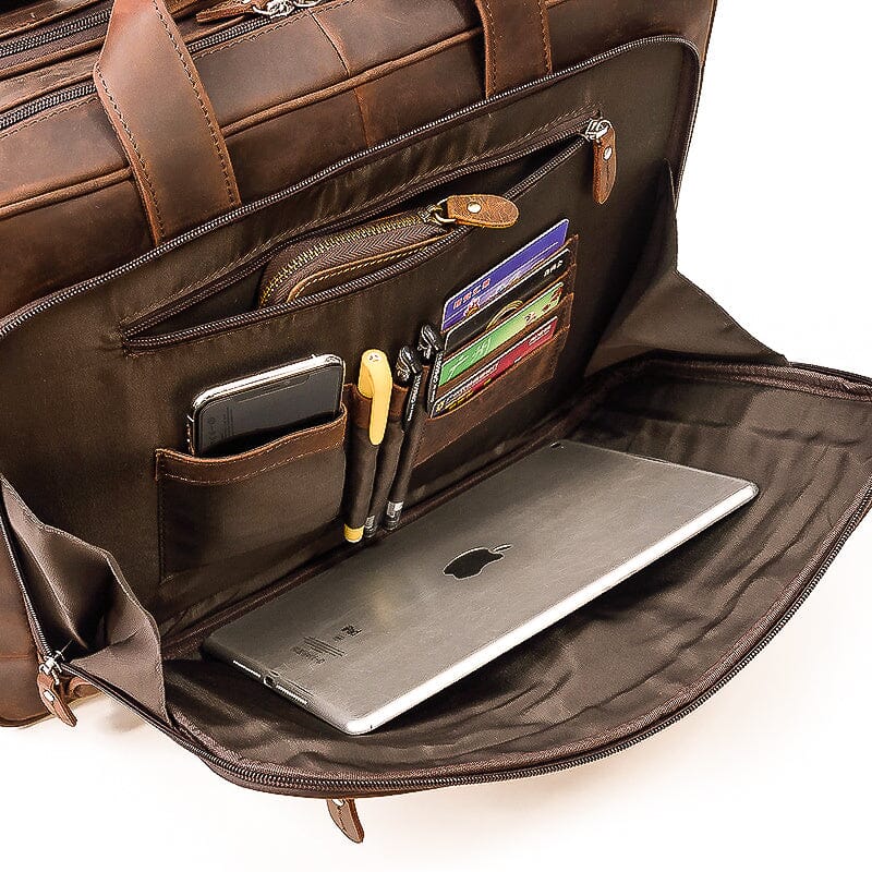 Leren schoudertas 17 L – Atea — 18