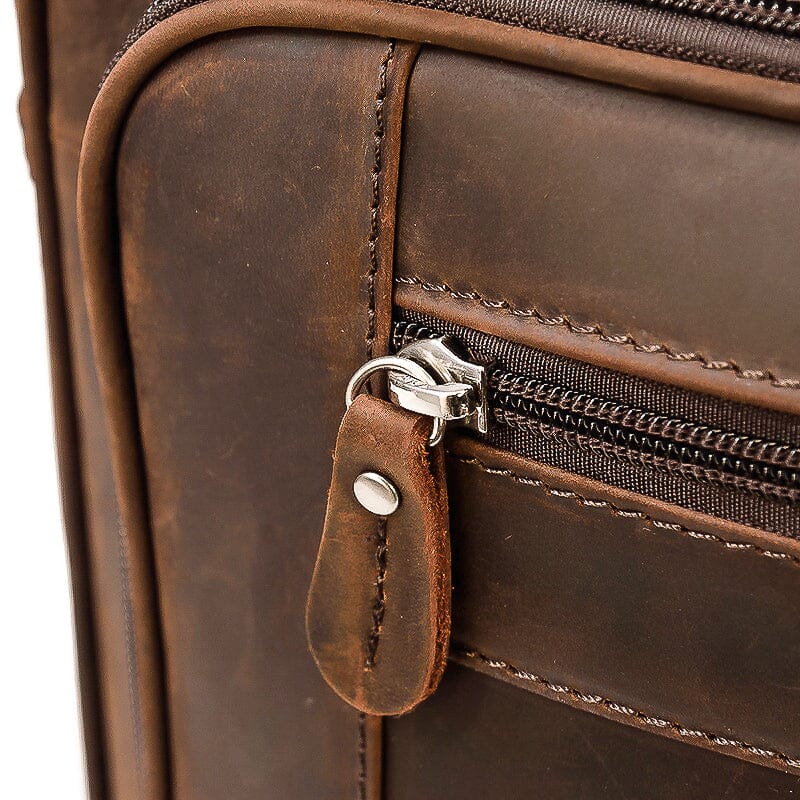 Leren schoudertas 17 L – Atea — 19