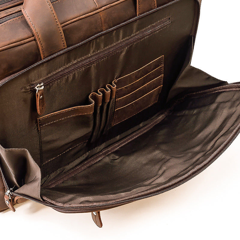 Leren schoudertas 17 L – Atea — 35