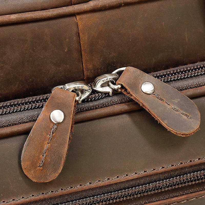 Leren schoudertas 17 L – Atea — 43