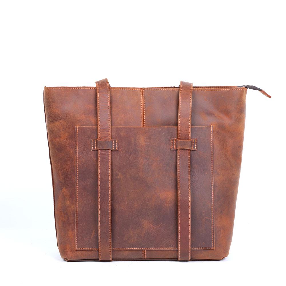 Leder-Shopper 12 L – Aurora — 3