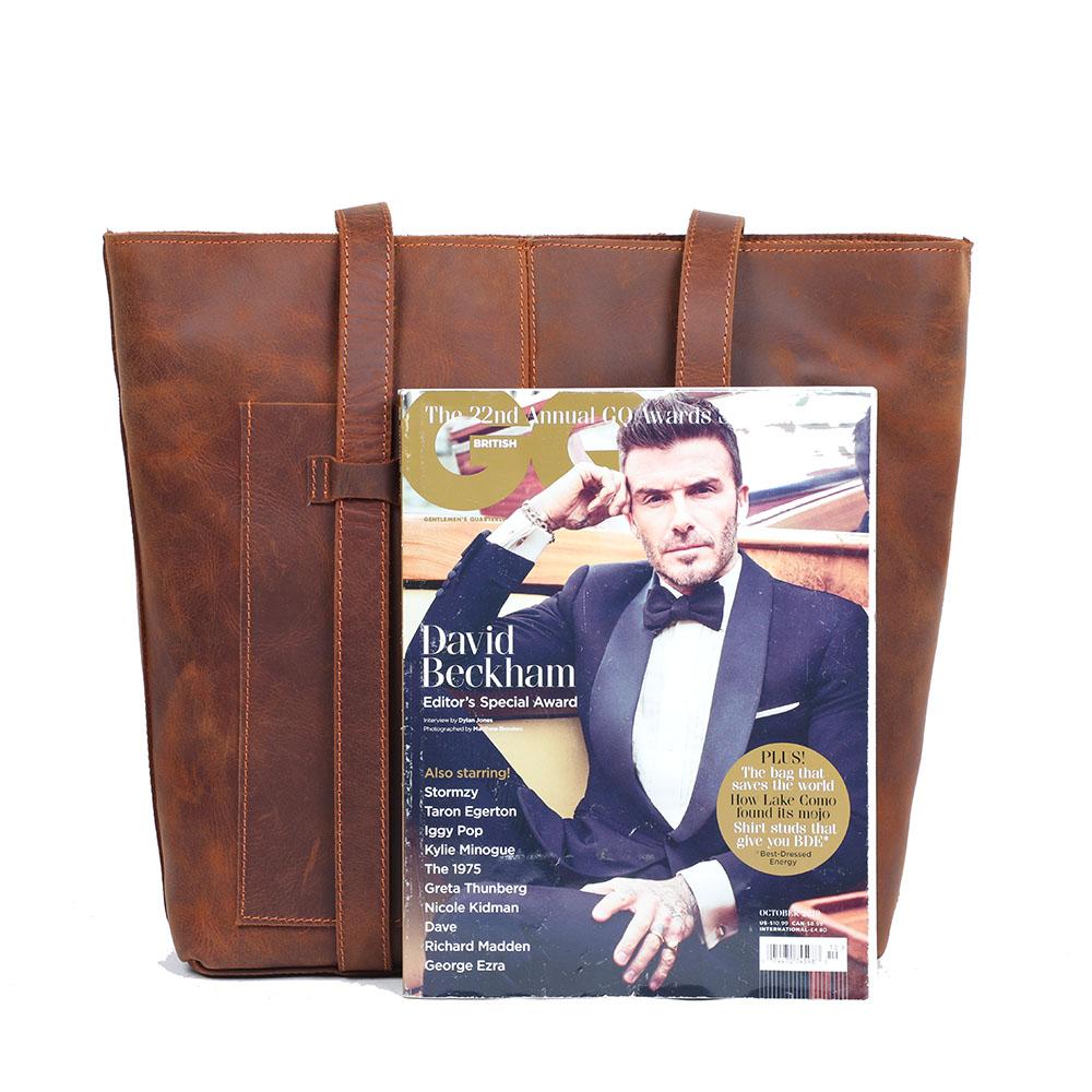 Leder-Shopper 12 L – Aurora — 10