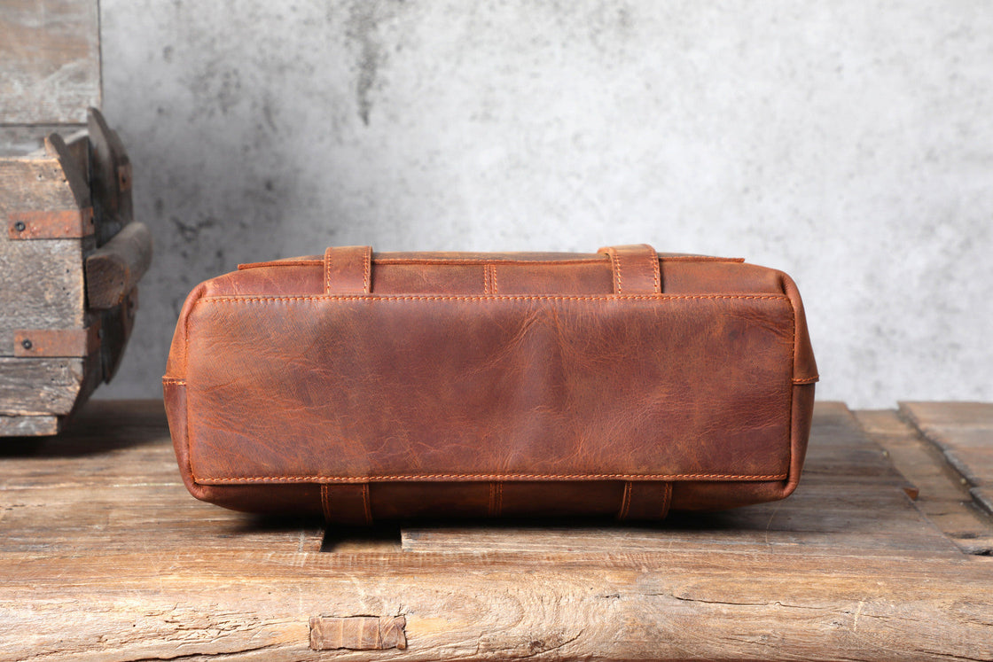 Leder-Shopper 12 L – Aurora — 26