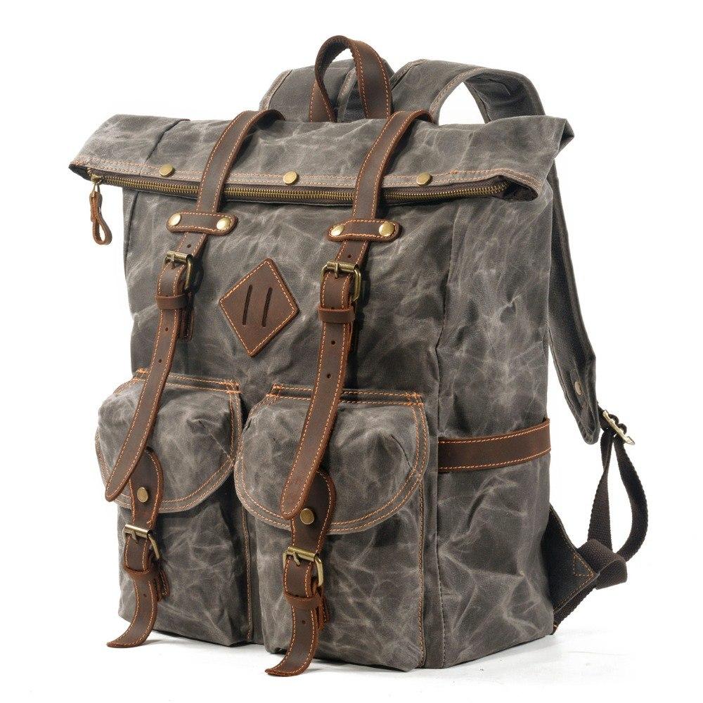 Canvasrugzak met laptopvak 25 L – Berlin — 5