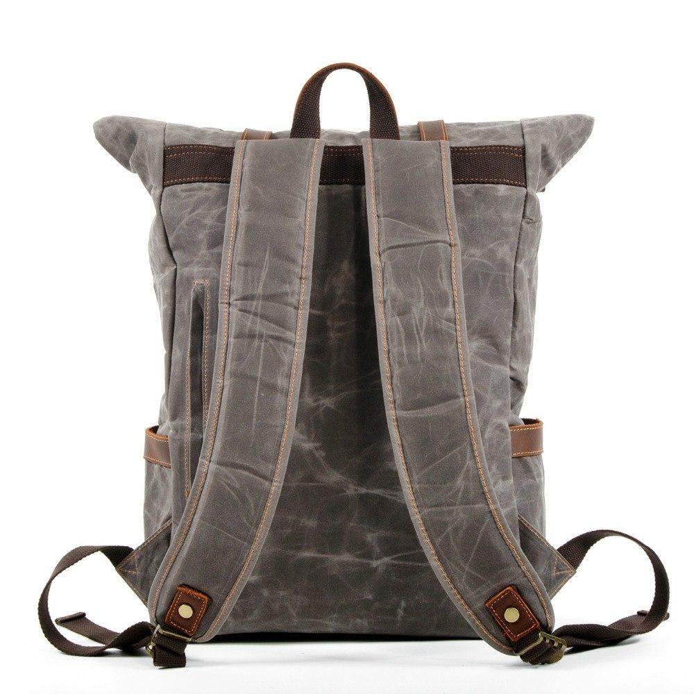 Canvasrugzak met laptopvak 25 L – Berlin — 7