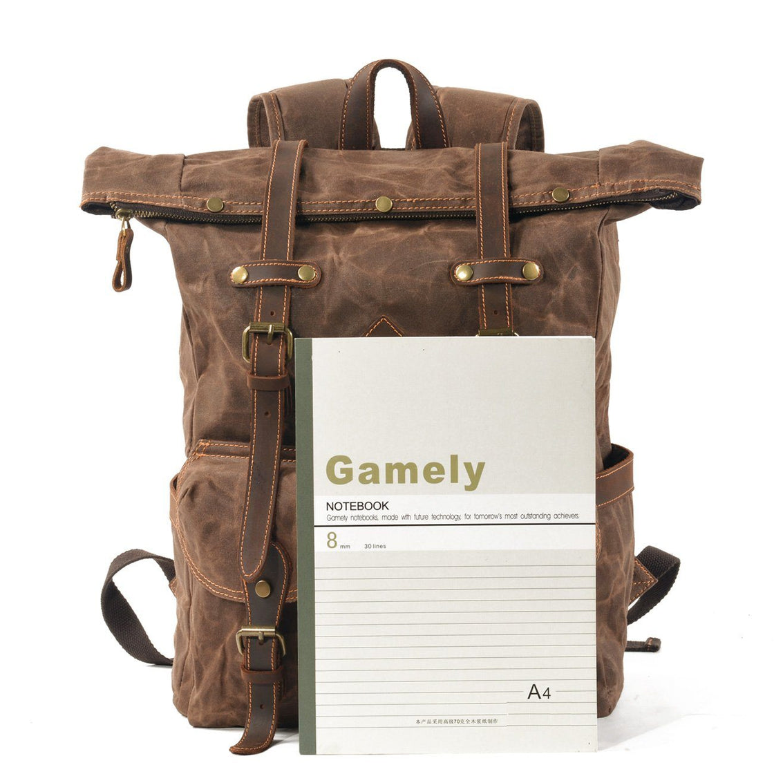 Canvasrugzak met laptopvak 25 L – Berlin — 14