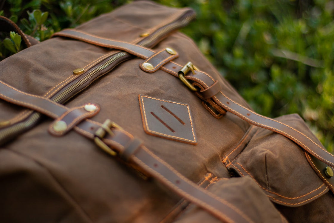 Canvasrugzak met laptopvak 25 L – Berlin — 61