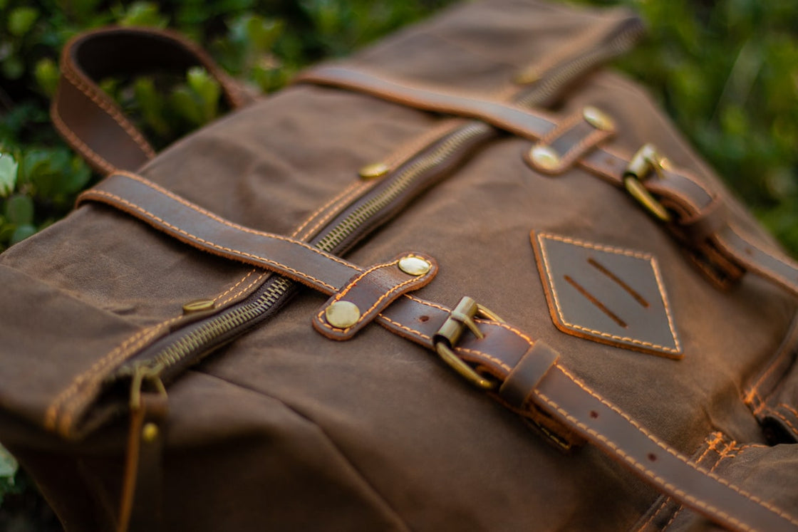 Canvasrugzak met laptopvak 25 L – Berlin — 64