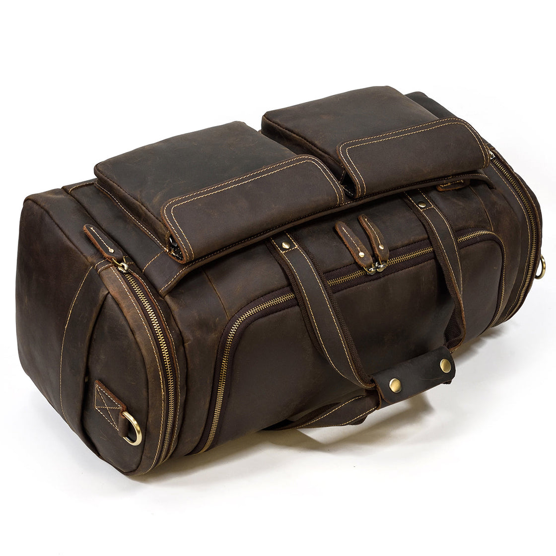 Sac de Voyage en Cuir Homme old school