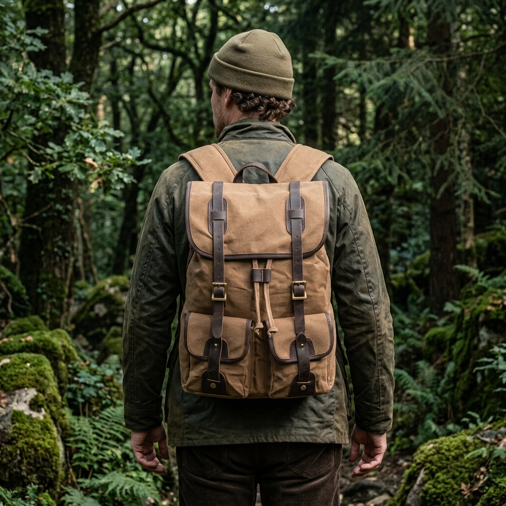 Calgary — Canvas Travel Backpack, image 2