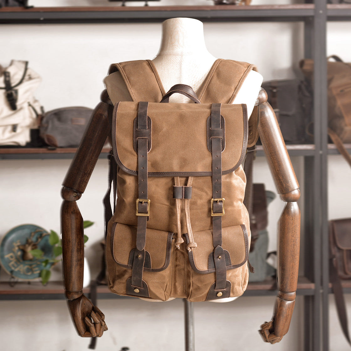 Calgary — Canvas Travel Backpack, image 9