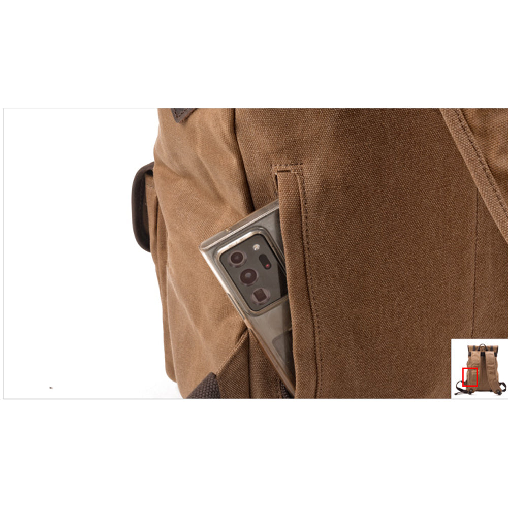 Calgary — Canvas Travel Backpack, image 11