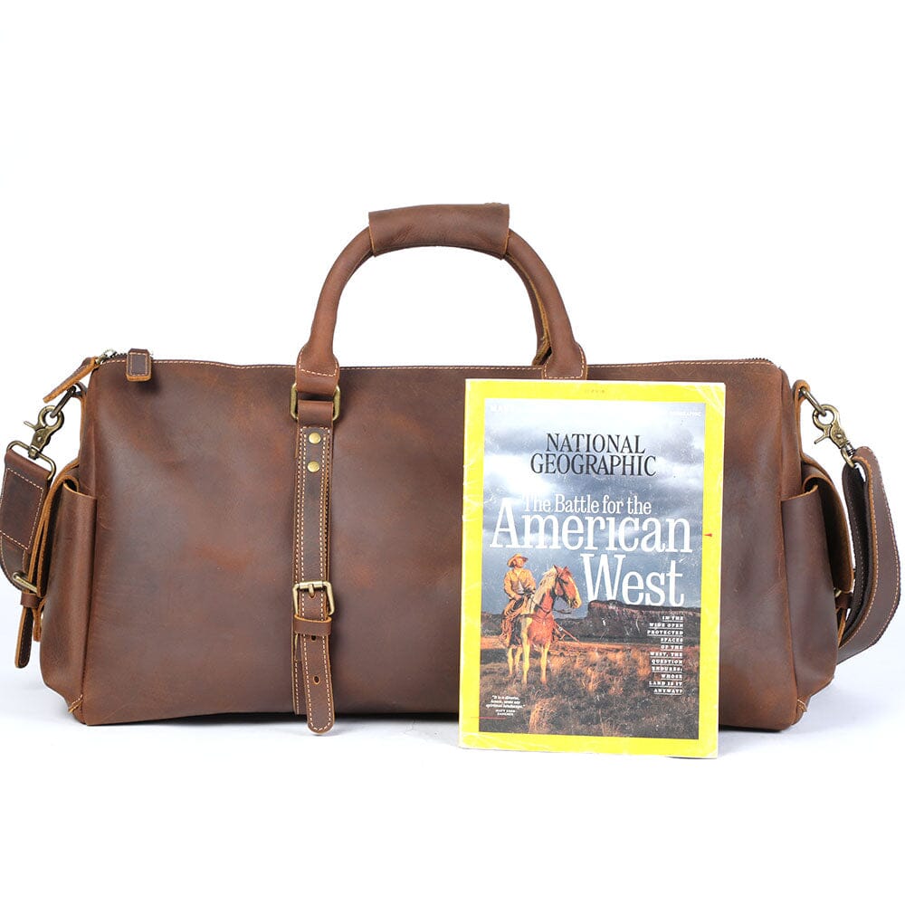 Sac de voyage en cuir 26 L – Caracas — 15