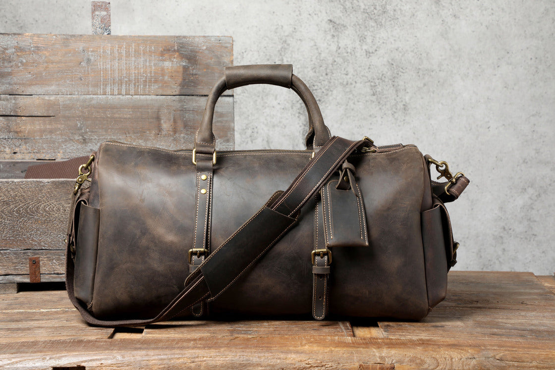 Sac de voyage en cuir 26 L – Caracas — 30