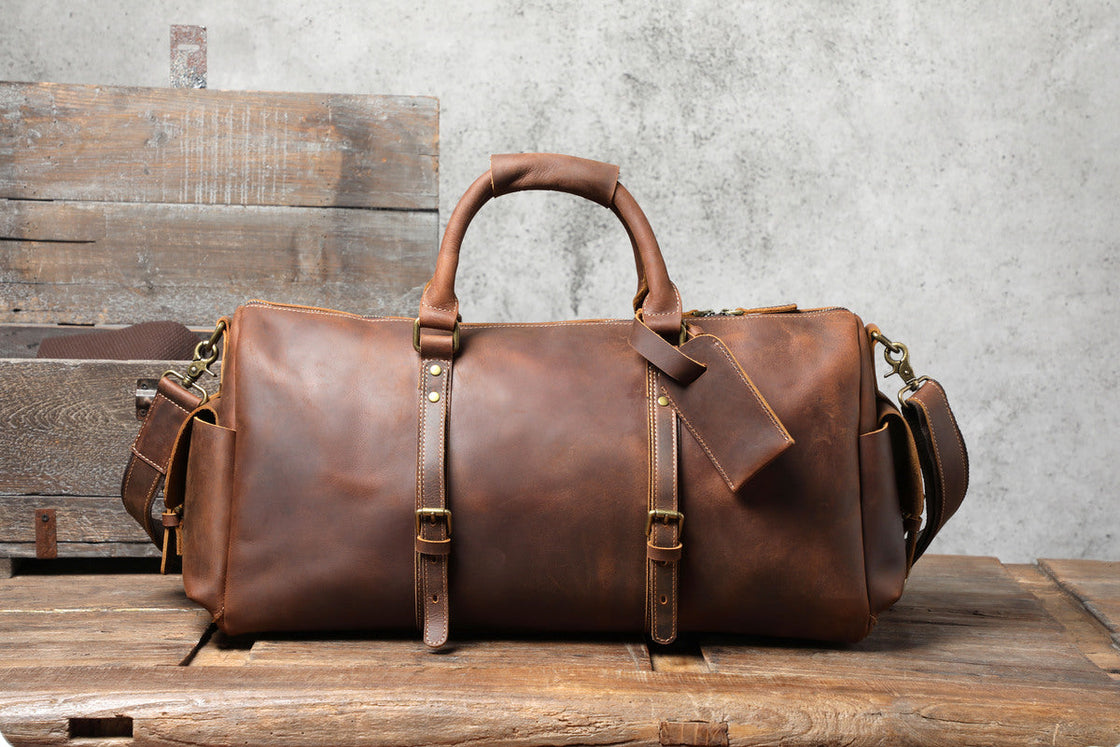 Sac de voyage en cuir 26 L – Caracas — 33