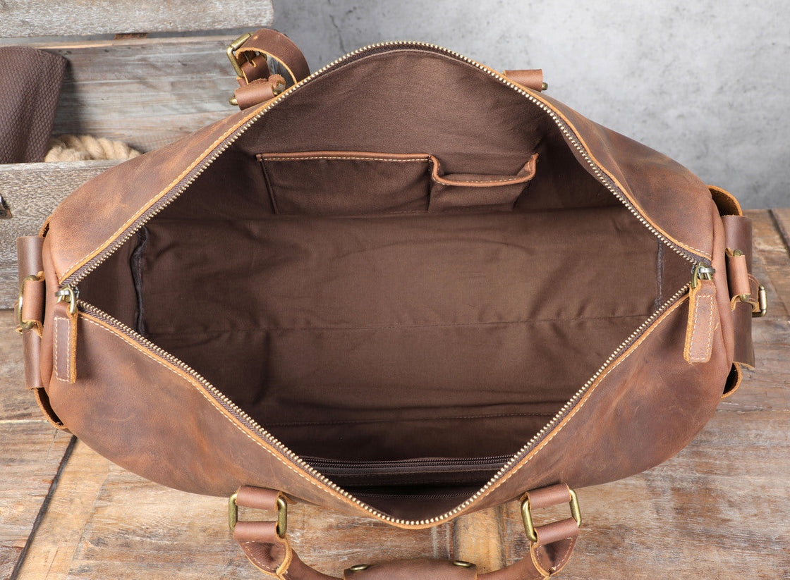 Sac de voyage en cuir 26 L – Caracas — 37