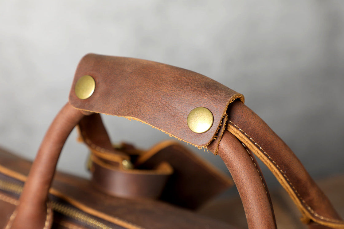Sac de voyage en cuir 26 L – Caracas — 43