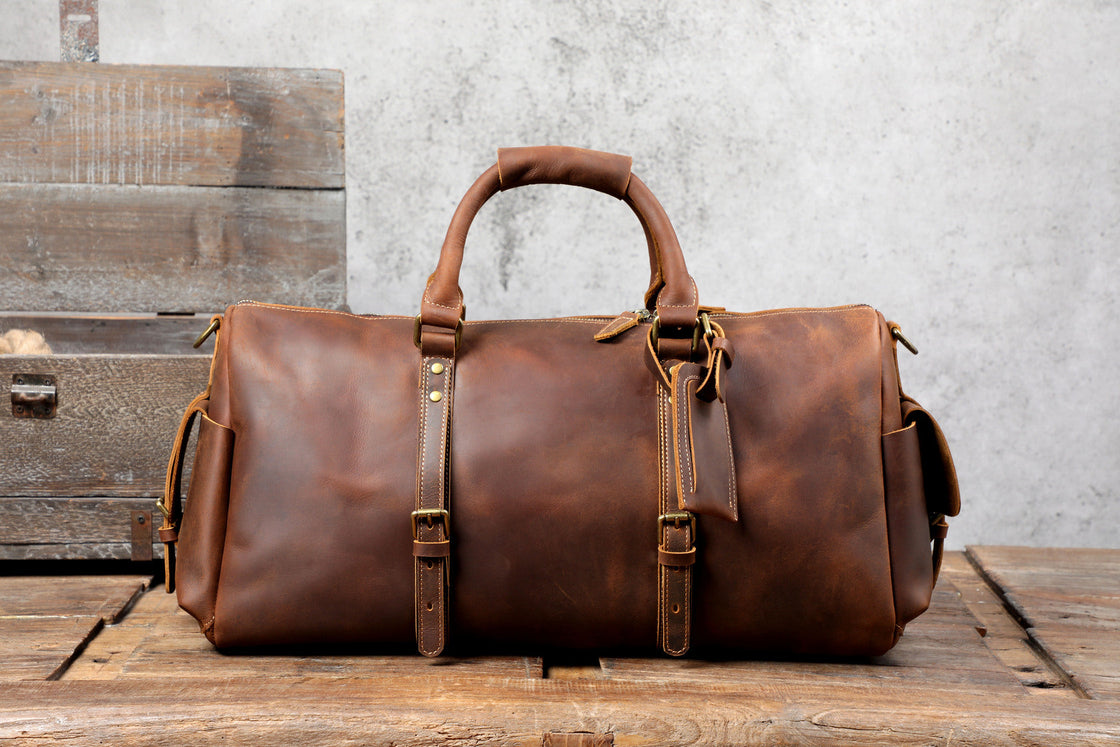 Sac de voyage en cuir 26 L – Caracas — 51