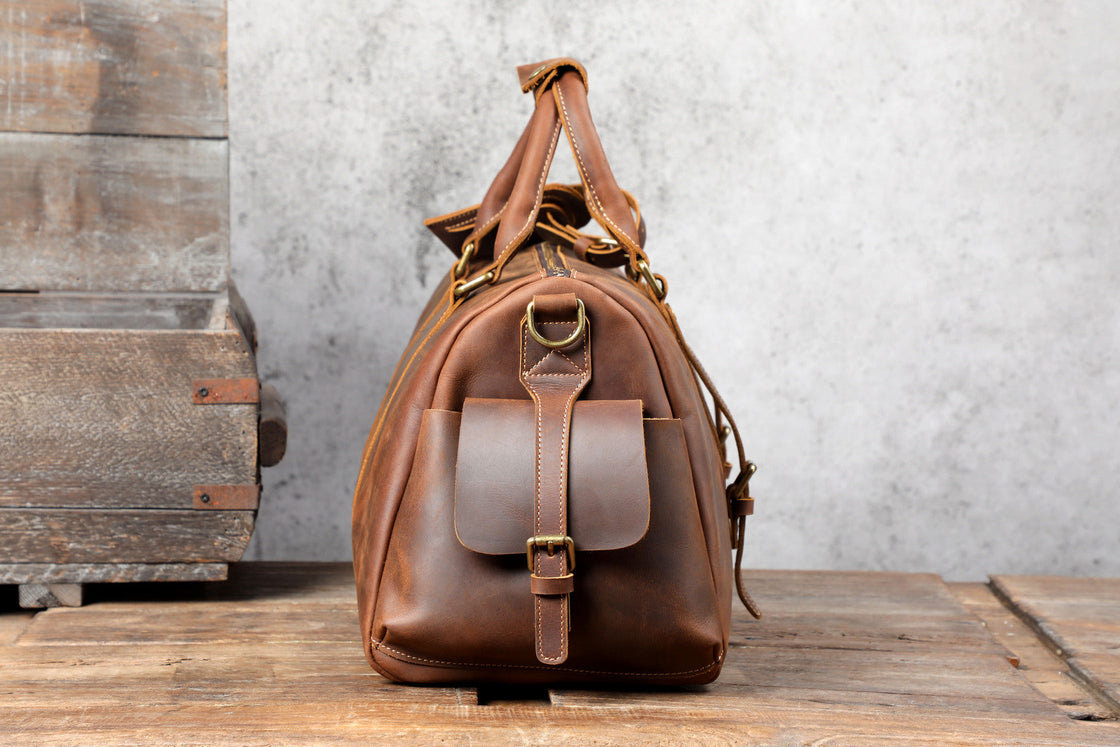 Sac de voyage en cuir 26 L – Caracas — 54