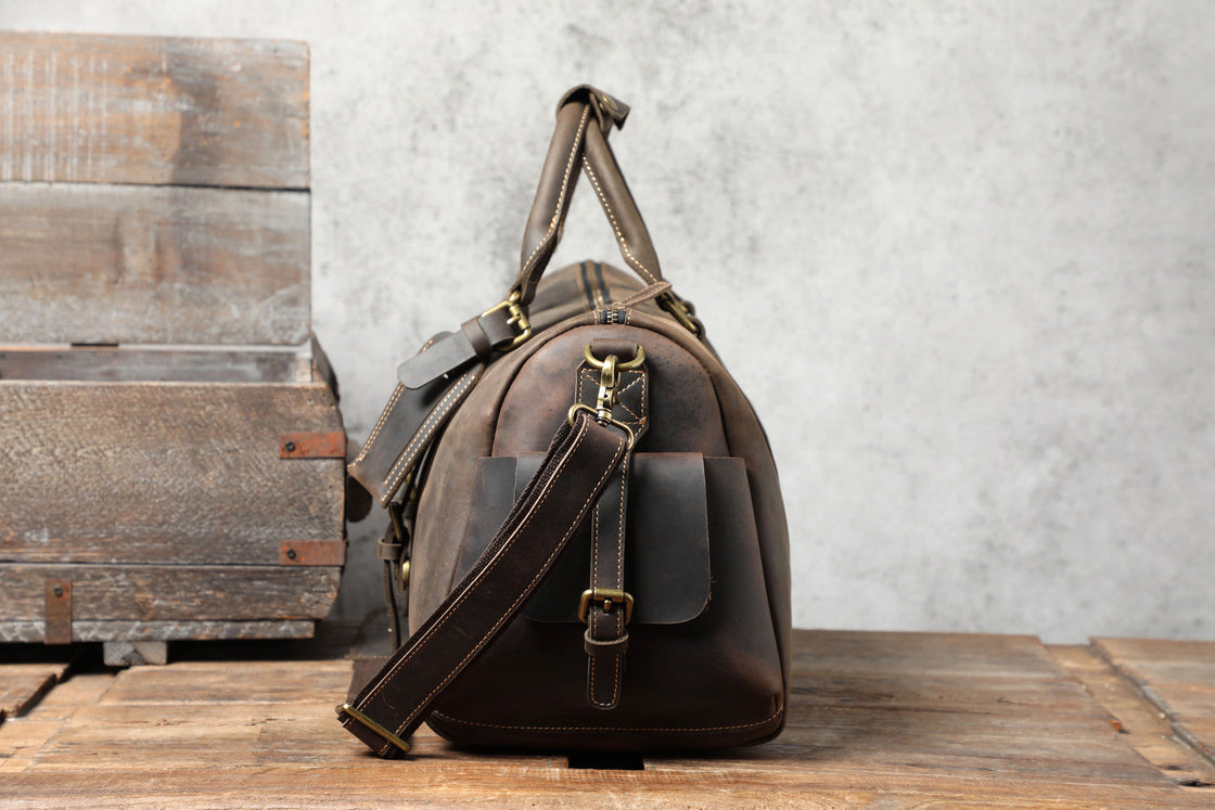Sac de voyage en cuir 26 L – Caracas — 55