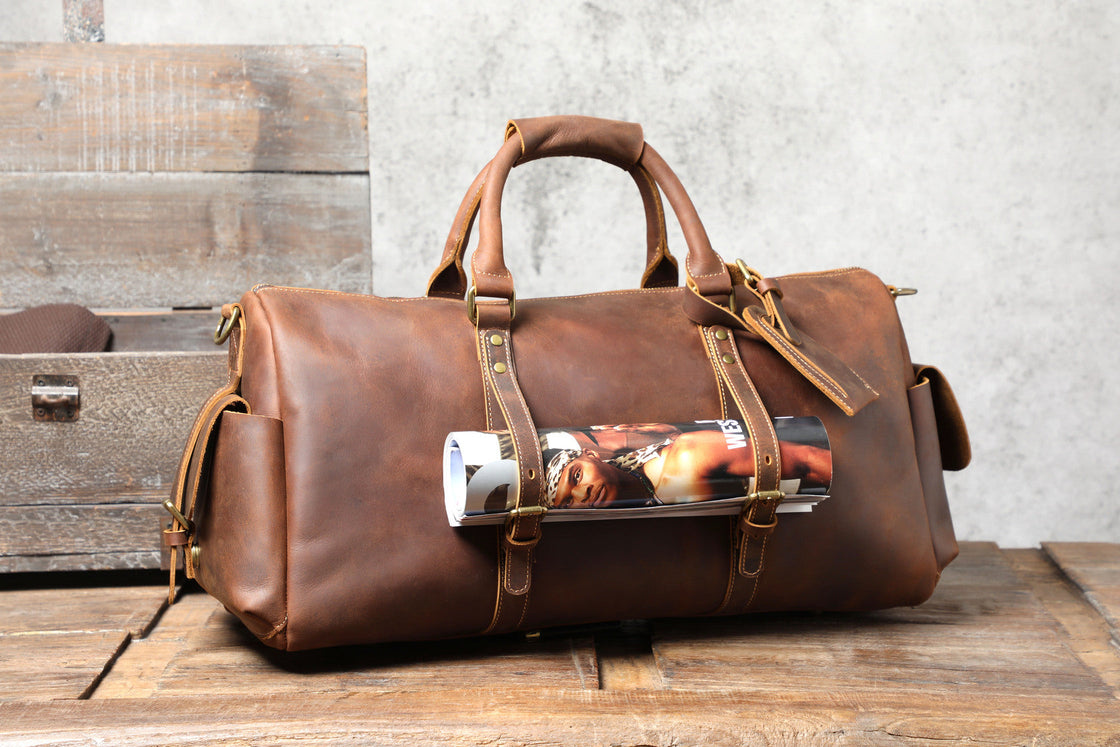 Sac de voyage en cuir 26 L – Caracas — 60