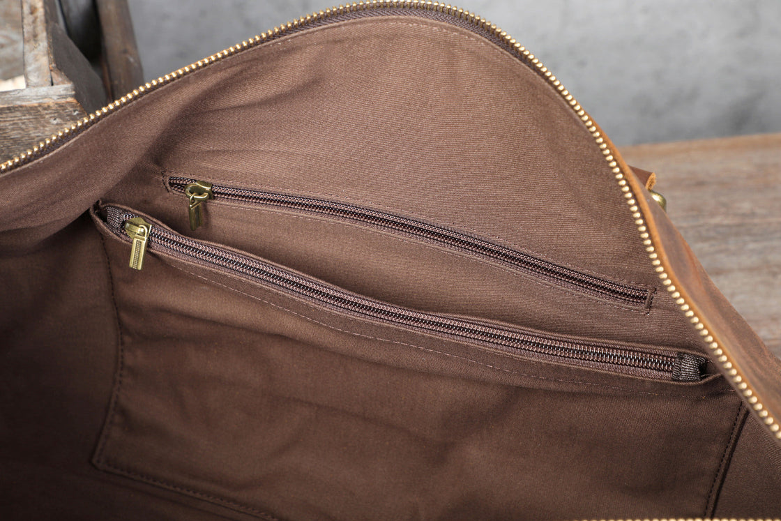 Sac de voyage en cuir 26 L – Caracas — 64