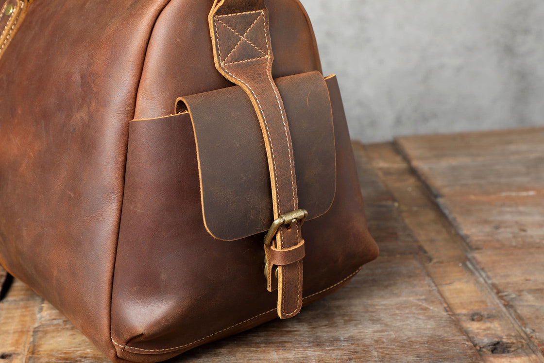 Sac de voyage en cuir 26 L – Caracas — 65