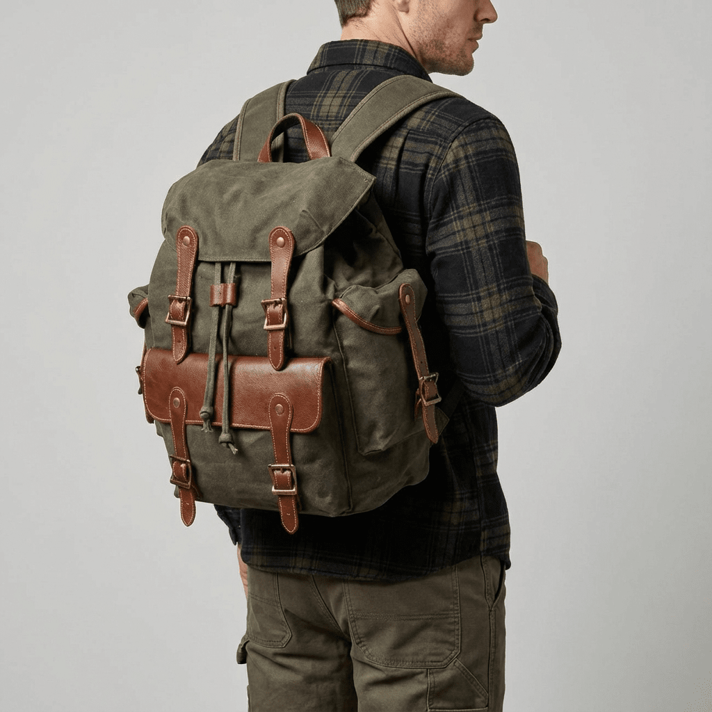 Sac à dos en toile pour ordinateur 30 L – Chamonix — 2