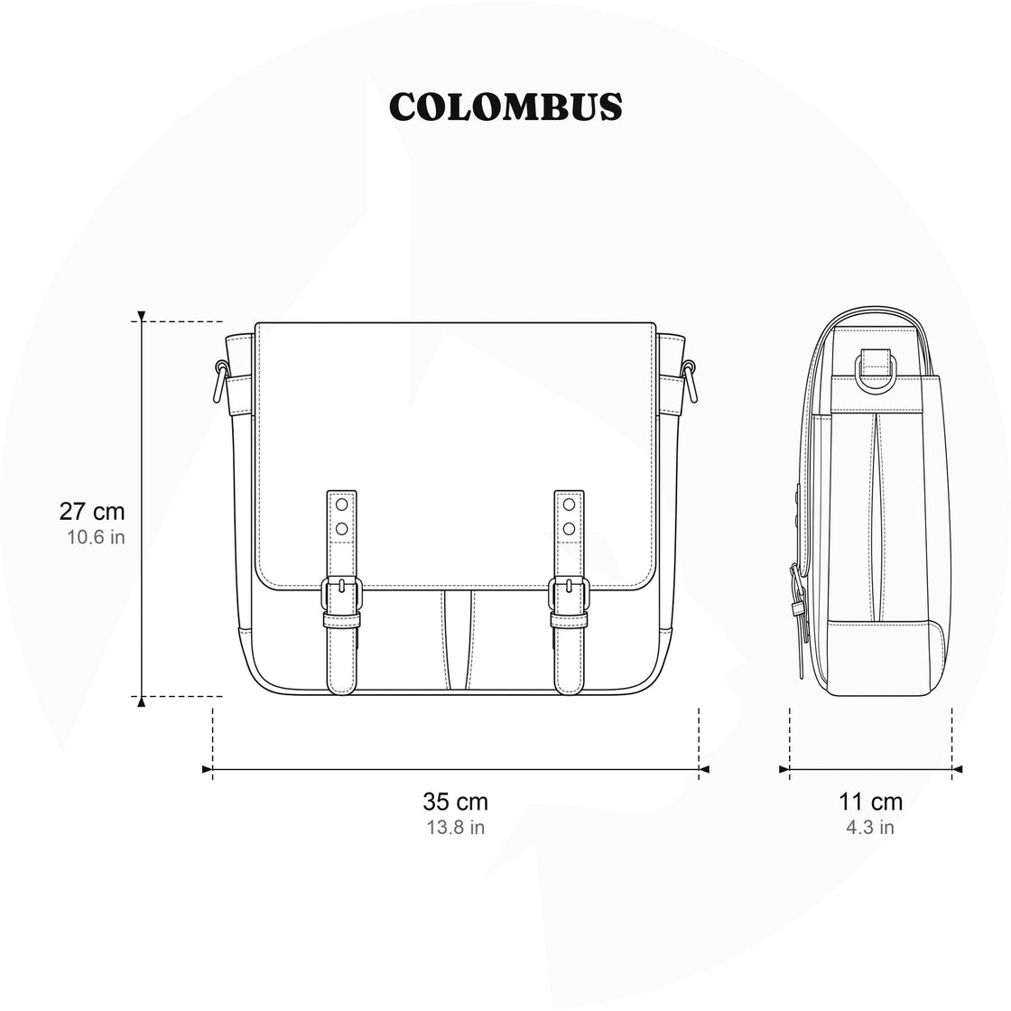 Colombus — Retro Shoulder Bag, image 22
